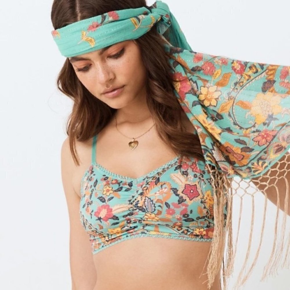 💕SPELL & THE GYPSY💕 Hendrix Bralette ~ Sky XXS
